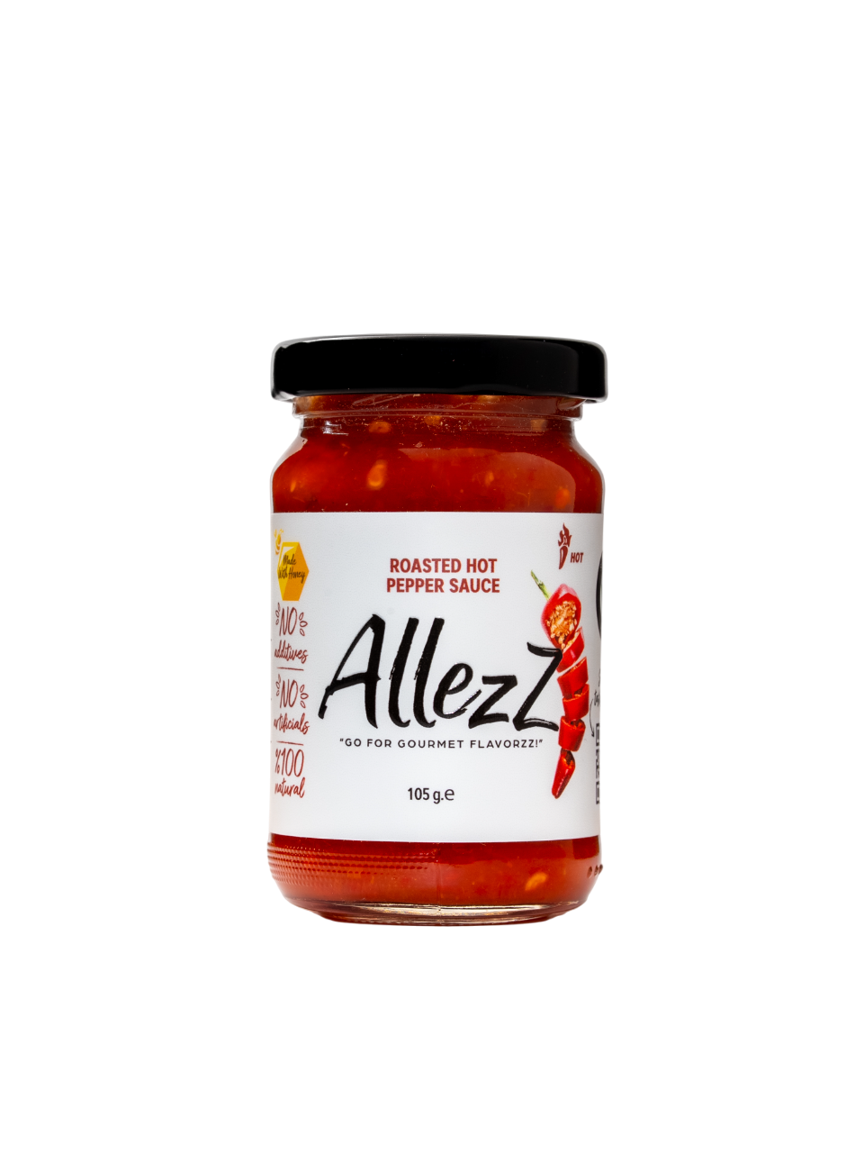 Roasted Hot Pepper Sauce (Hot)